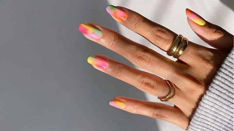 3 color combinations for nails