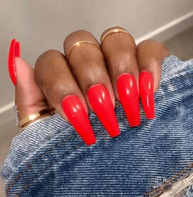 41 Classy Ways to Wear Short Coffin Nails - StayGlam